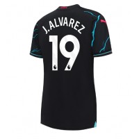 Ženski Nogometni dresi Manchester City Julian Alvarez #19 Tretji 2023-24 Kratek Rokav